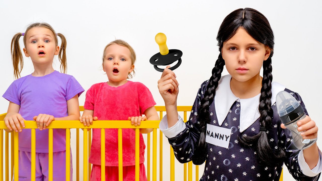 Mercredi Addams devient nounou
