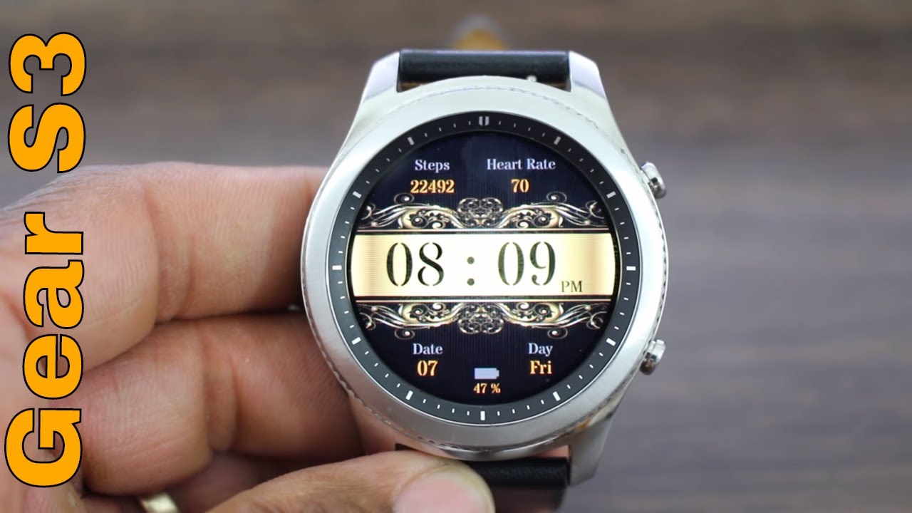 Top 5 Gear S3 Watch Faces You Should Download