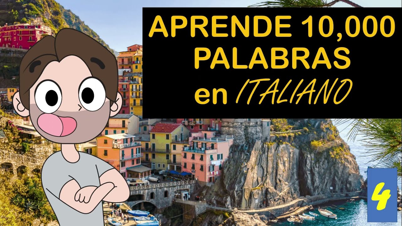 APRENDE 10,00O PALABRAS EN ITALIANO / APRENDE ITALIANO GRATIS / SOY MIGUEL IDIOMAS