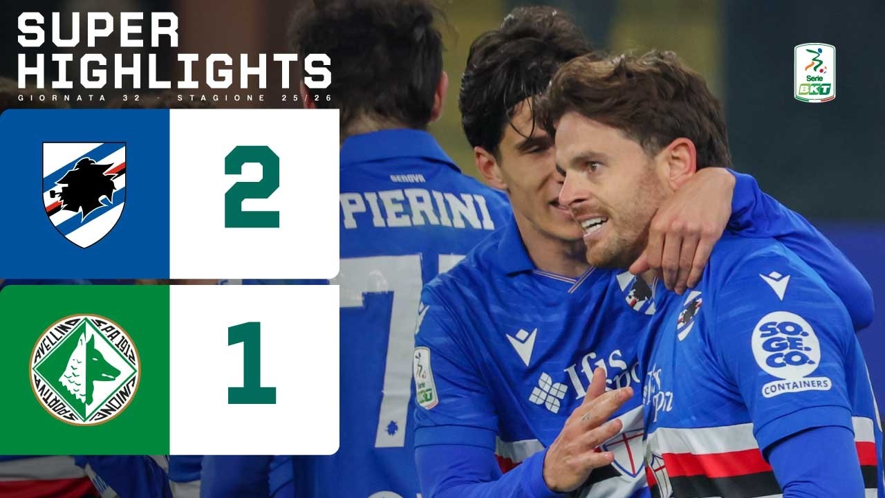 Sampdoria-Avellino 2-1 | SUPER HIGHLIGHTS