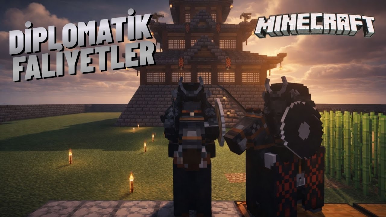 İLK DİPLOMASİ KIRINTILARI / Minecraft Ortaçağ Server BÖLÜM 6