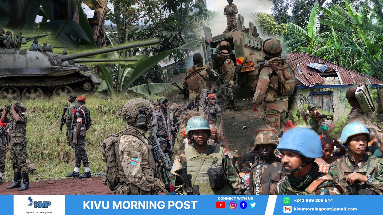 RUTSHURU: VIOLENTS AFFRONTEMENTS A IBUGA ENTRE M23 ET WAZALENDO, LA POPULATION EN PSYCHOSE