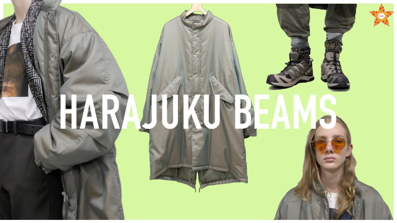 DELIVERY STYLING×HARAJUKU BEAMS-M-65 DOWN COAT編-