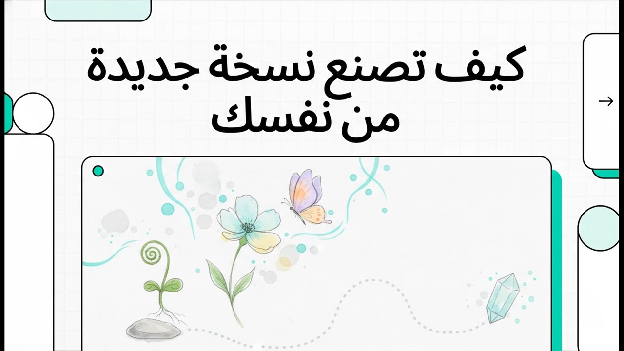 كيف تصنع نسخة جديدة من نفسك