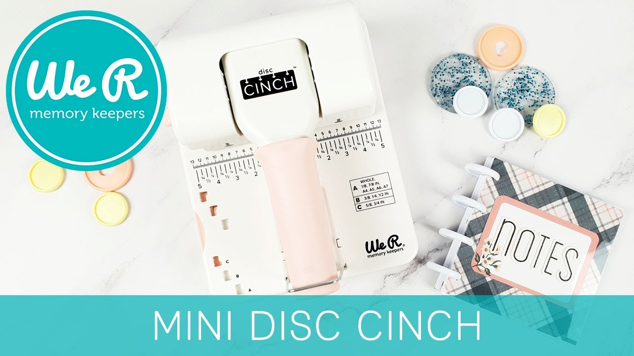 Mini Disc Cinch - We R Memory Keepers