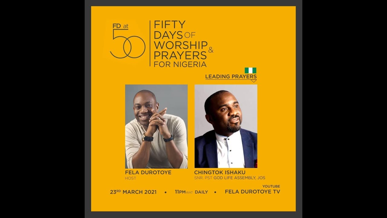 #FDat50 ... DAY 1 .... 50 Nights of Worship with CHINGTOK ISHAKU & GOD-LIFE ASSEMBLY WORSHIP TEAM.