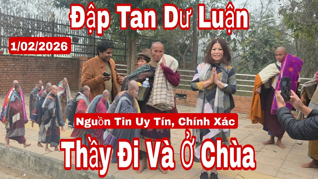 Sự thật việc đi và ở chùa sư Minh Tuệ và huynh đệ đập tan mọi dư luận - News đưa tin uy tín 1/2/26