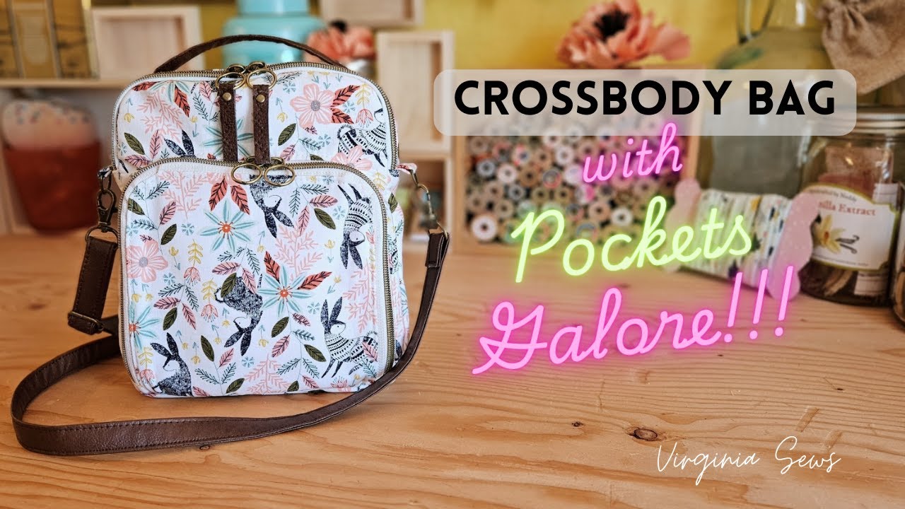 Crossbody Bag with Pockets Galore!