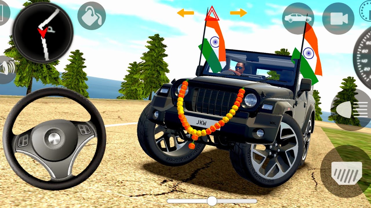 🔥 Modified Mahindra Thar 2026 🚙 Dollar Song | Indian Cars Simulator 3D New Gameplay 🇮🇳