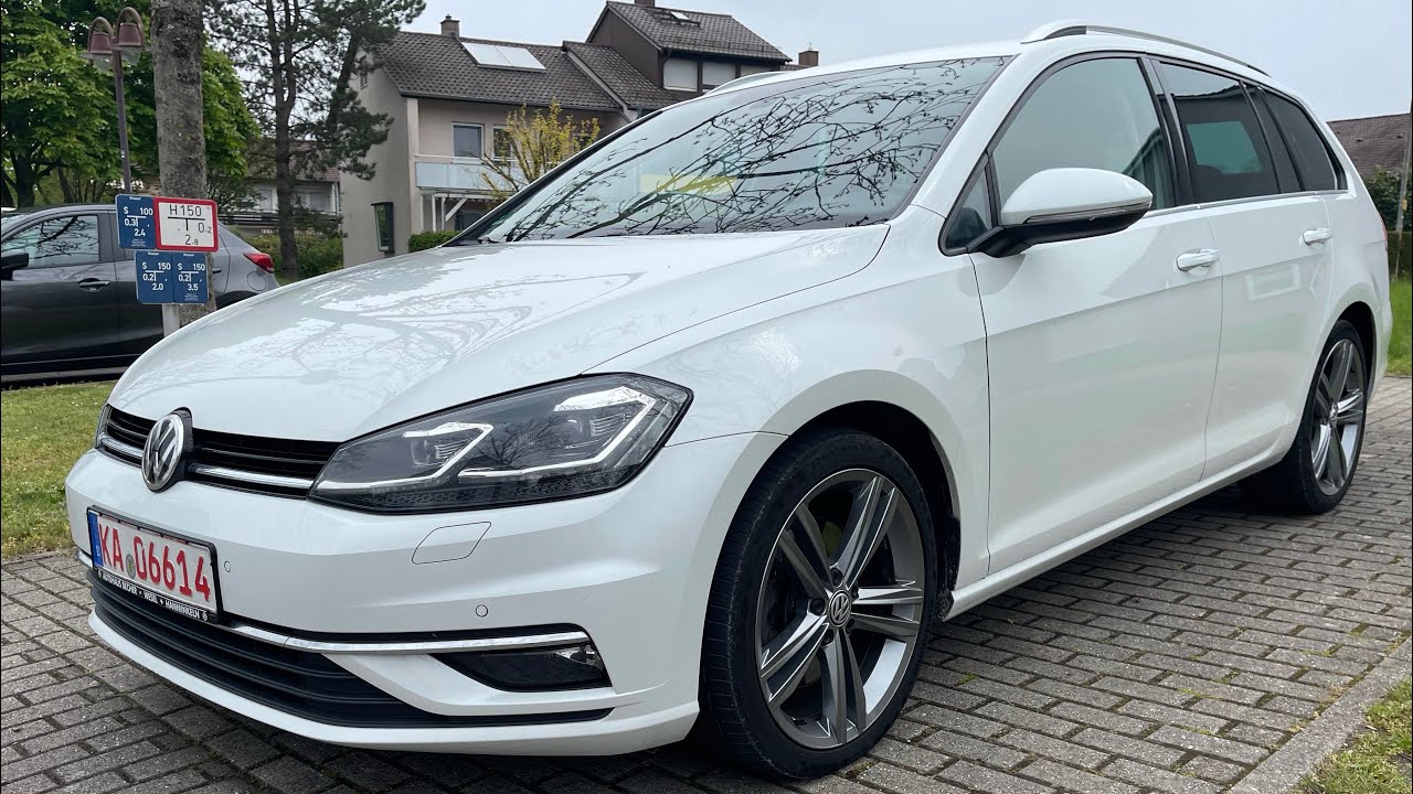 Осмотр Volkswagen Golf 7 Facelift Highline 2017 LED на механике