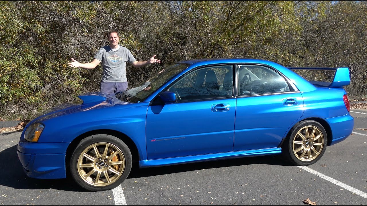 Here's Why the 2004 Subaru Impreza WRX STI Is an Icon