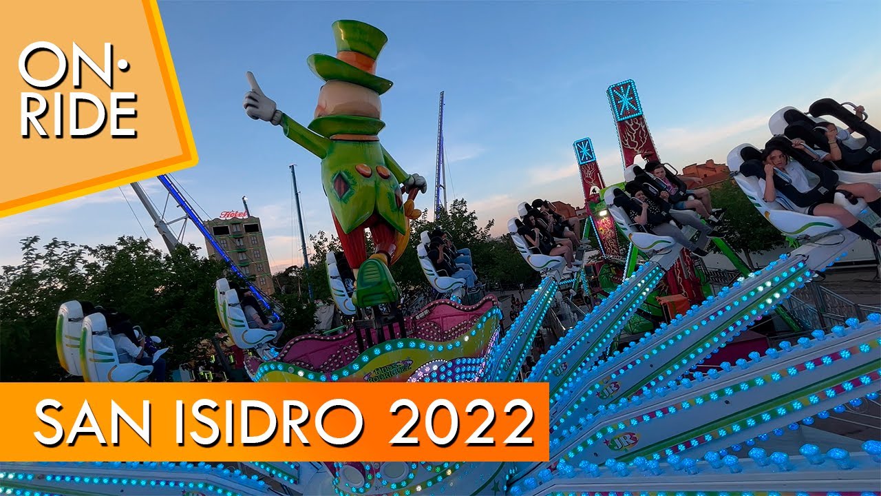 ON-RIDE | SALTAMONTES MAXX (Hnos. Rodríguez) | Ferias de San Isidro de Madrid 2022 - Ferias A TOPE