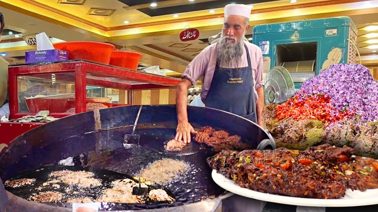 WORLD FAMOUS KABAB | JALIL KABAB HOUSE | PESHAWAR STREET FOOD |  افغانی پشاوری مشهور چپلی کباب
