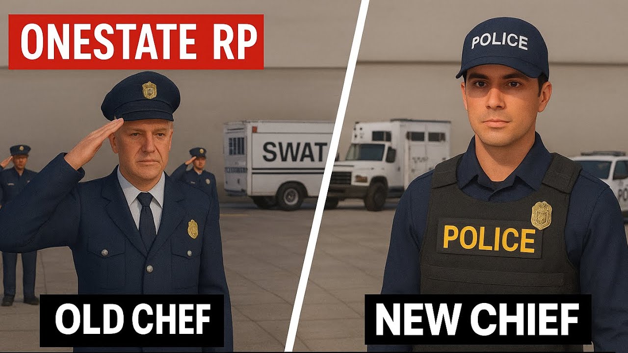 🚨 Onestate RP: Police Chief RETIRES! New Chief Takes Over (Drama Inside)