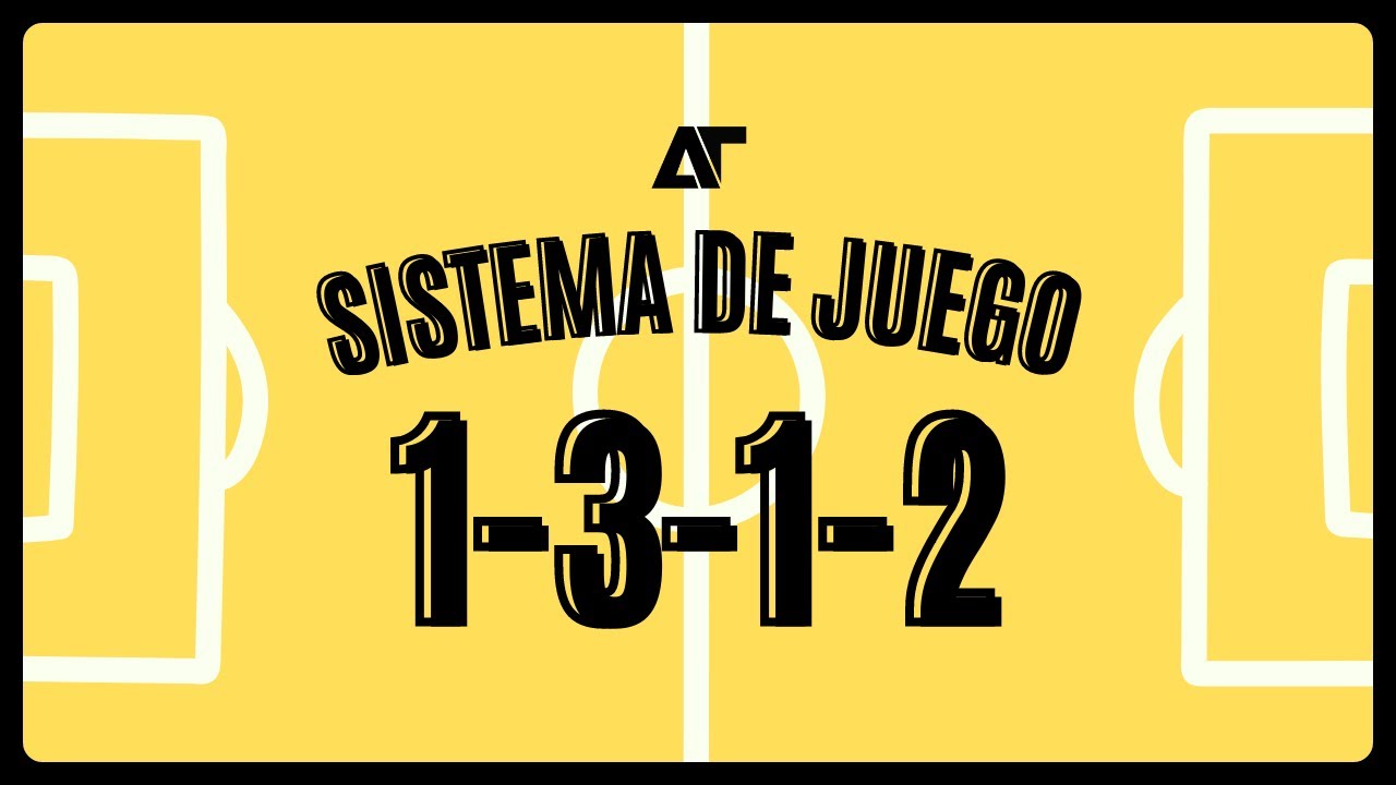 SISTEMA DE JUEGO 1-3-1-2 | FORMACIONES FÚTBOL 7