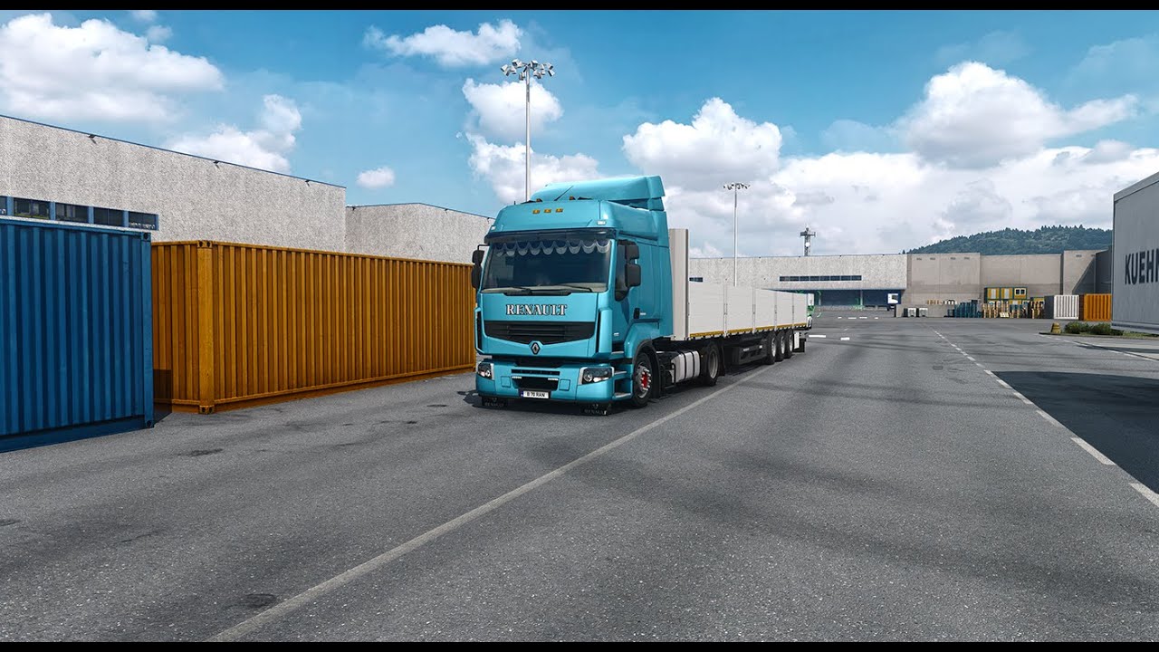 Renault Premium: A Realistic ETS2 Haul | 4K