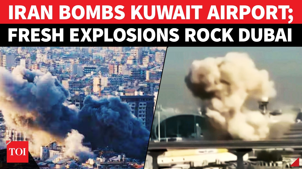 Kuwait International Airport BOMBED; Iran Unleashes Fresh Drone Fury On Dubai City | WATCH