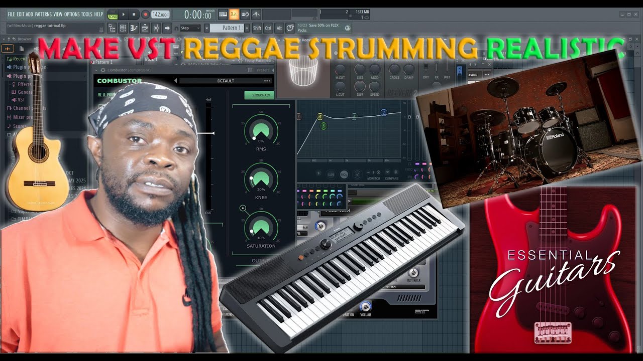 CRAFTING REGGAE GUITAR CHOPS WITHOUT A REAL GUITAR
