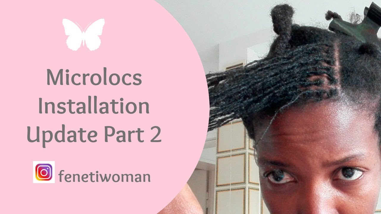 Microlocs Installation Update Part 2 | DIY Sisterlocks installation Project Update