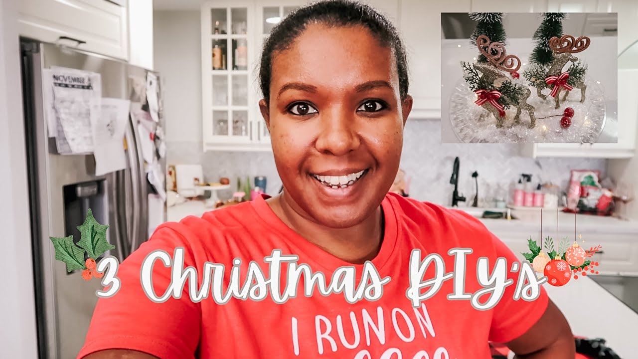 3 Easy Christmas DIYs | Stunning Centerpieces and Handmade Gift Ideas