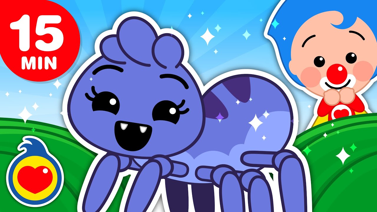 Itsy Bitsy Spider + More Kids Songs ♫ Plim Plim - The Kindness Hero (15+ Min)