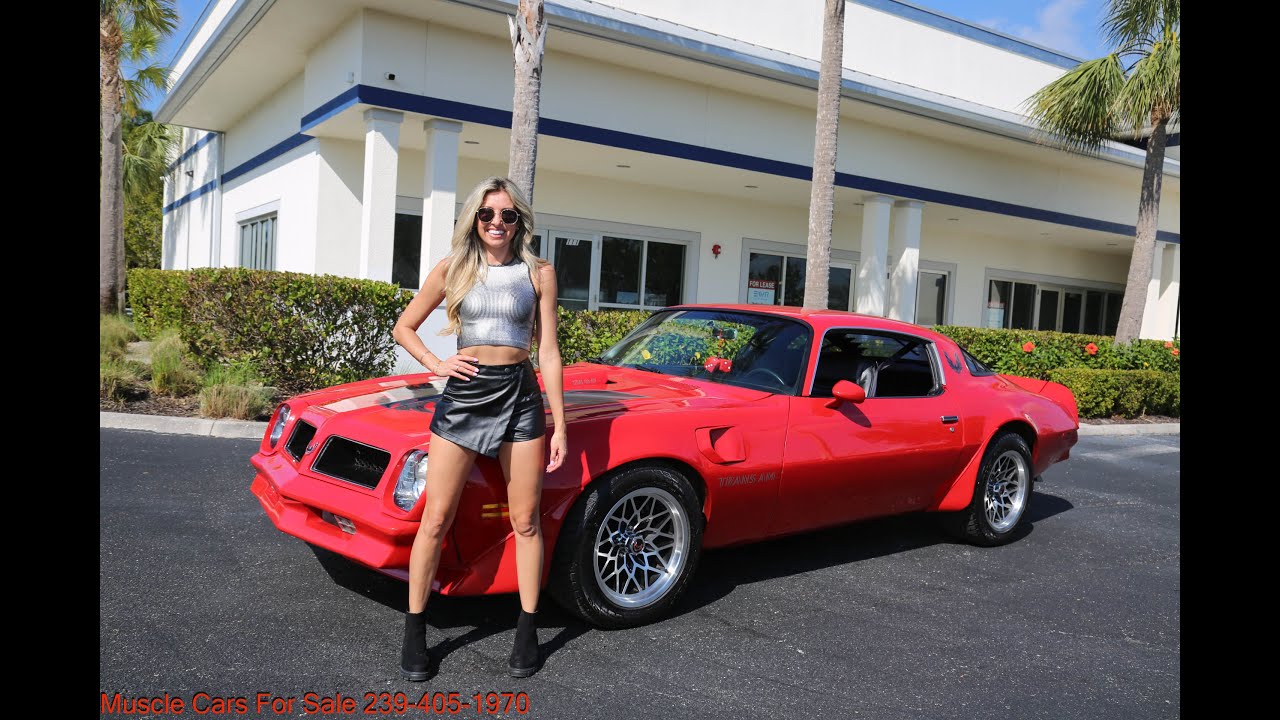 1976 Trans Am Loaded Up For Sale 34000.00 239-405-1970 Tom www.musclecarsforsale.com