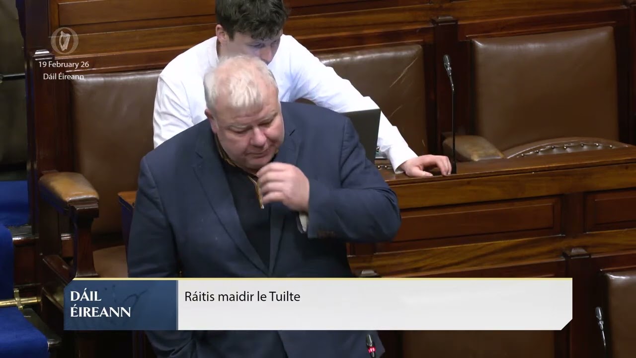 Deputy Michael Fitzmaurice - speech from 19 Feb 2026