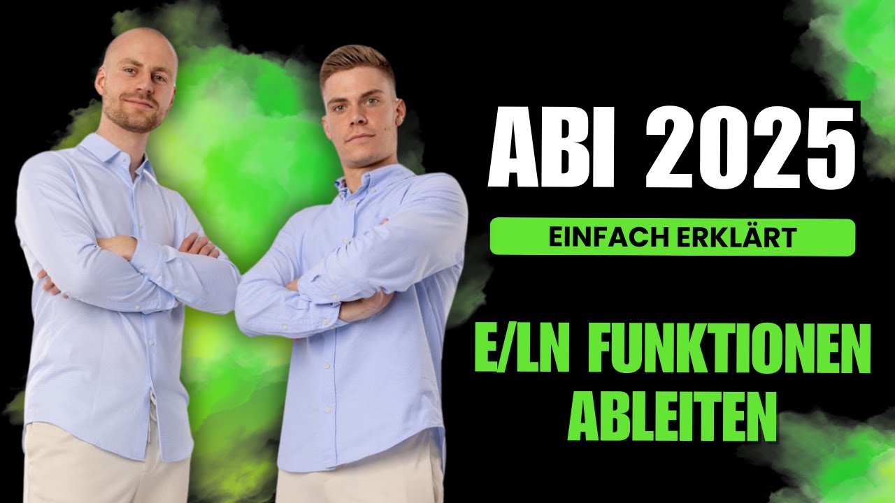 e-Funktionen & ln-Funktionen ableiten – einfach erklärt! 🔥 | Abitur 2025