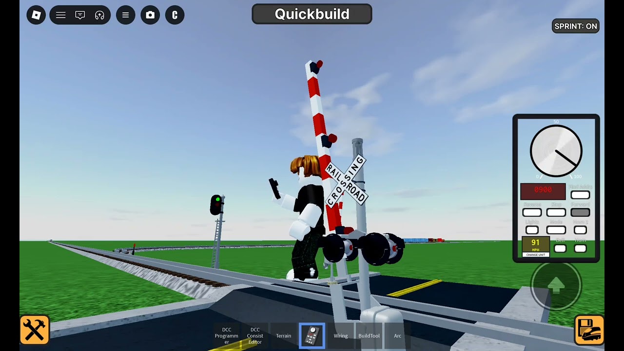 ROBLOX FREIGHT TRAINS S1 EP 9: AMTRAK TRAIN AND FREIGHT TRAIN