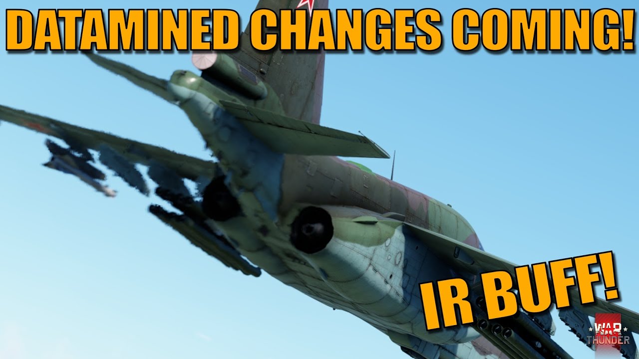 DATAMINED changes found to be coming! SU-25 BUFF? - War Thunder