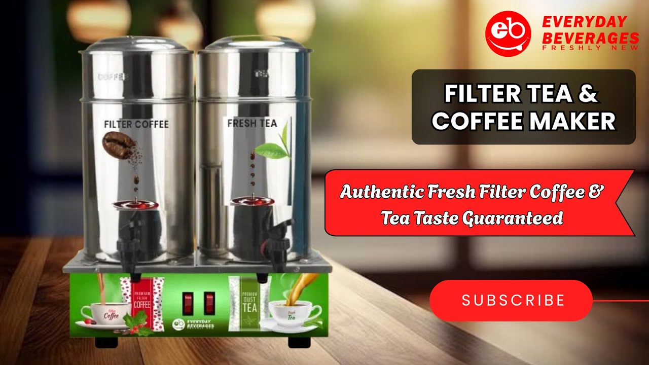 Everyday Traditional Filter Tea & Filter Coffee Maker