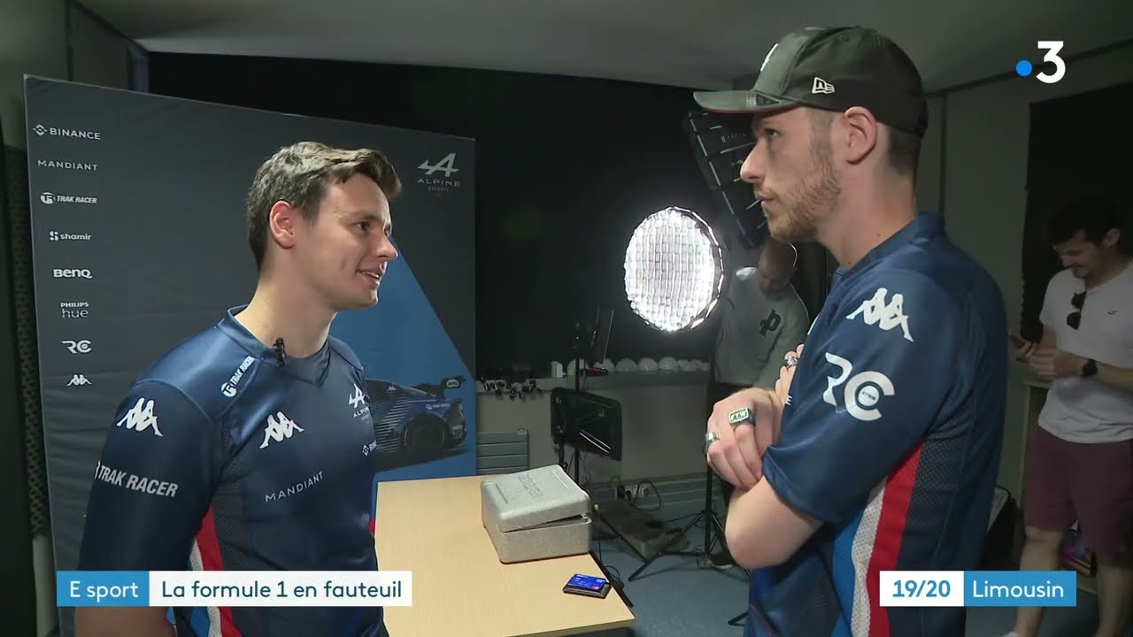 Formule 1 virtuelle : stage de pr&eacute;-saison pour l'&eacute;quipe Alpine Esports bas&eacute;e &agrave; Limoges