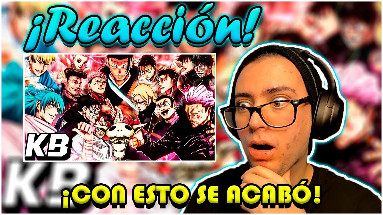 Juegos del Sacrificio Rap (Jujutsu Kaisen) | Kballero | (Reacción)