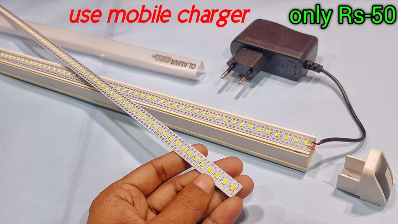 LED Tube Light 220V Convert to 4Volt | tube light repair only. Rs-50