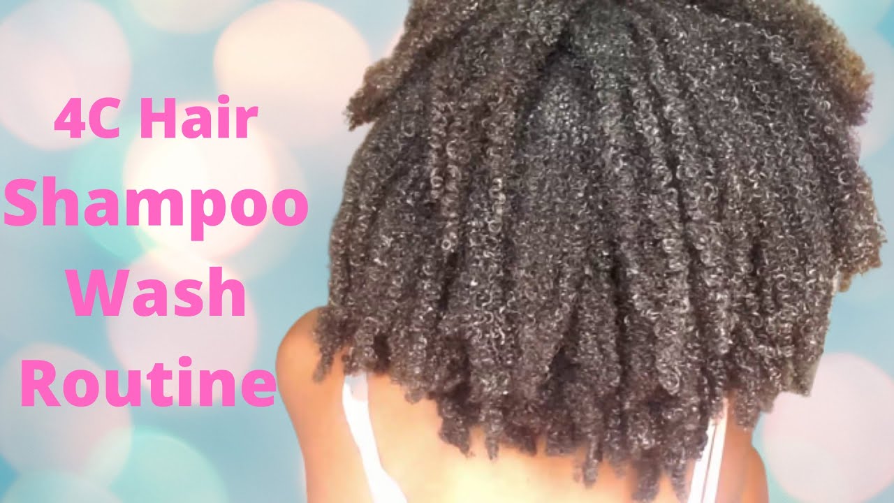 4C Hair Wash Day After Protective Styling