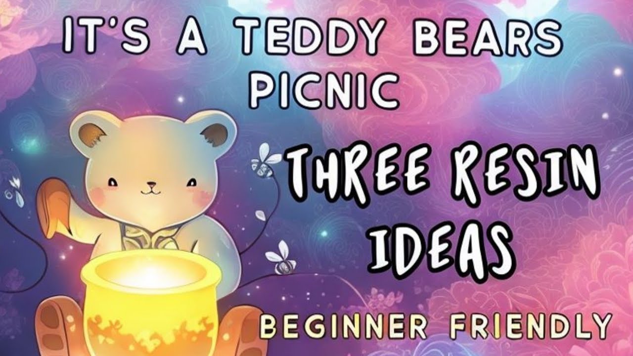 Three Resin Ideas with Bears... #resinbound #resincrafts #resinart