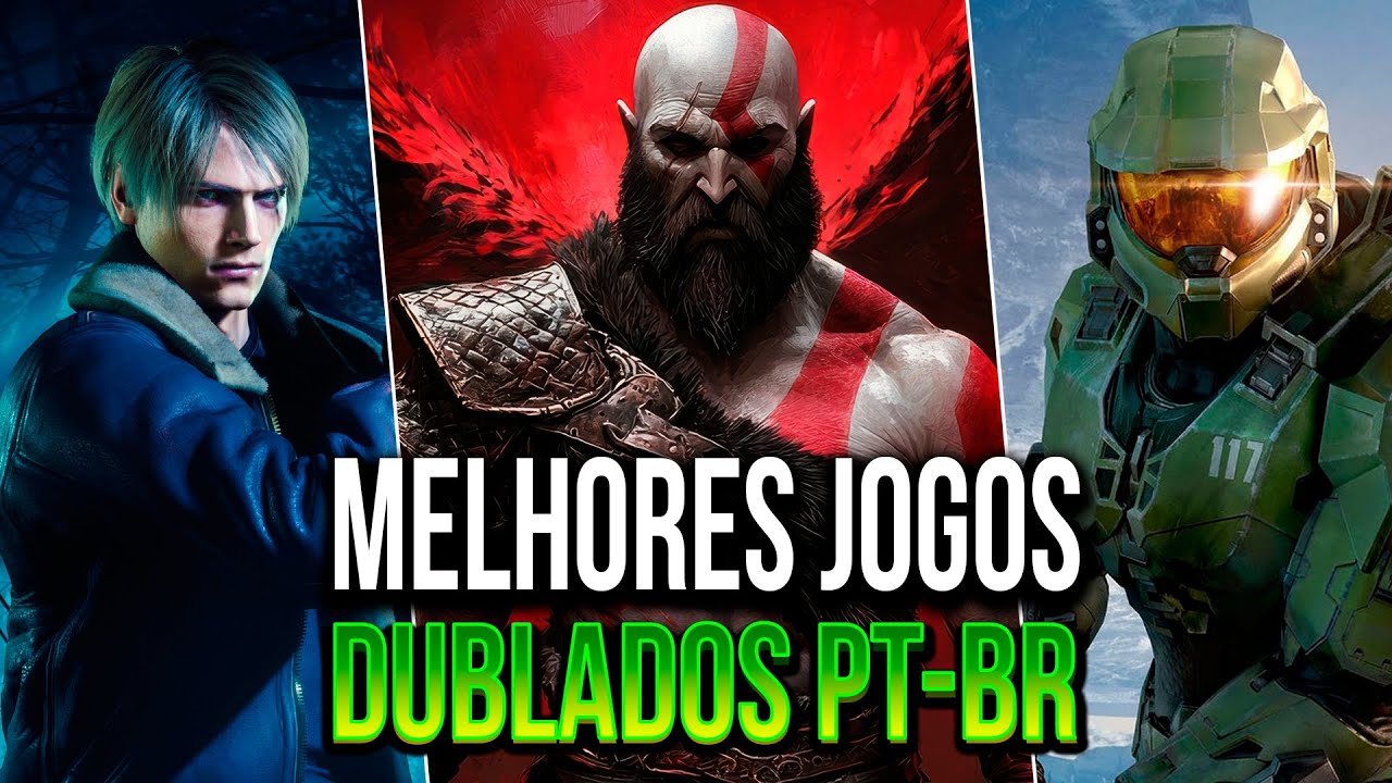 🥇OS 50 MELHORES JOGOS DUBLADOS EM PORTUGUÊS BR! (VOCÊ PRECISA JOGAR O 45º)