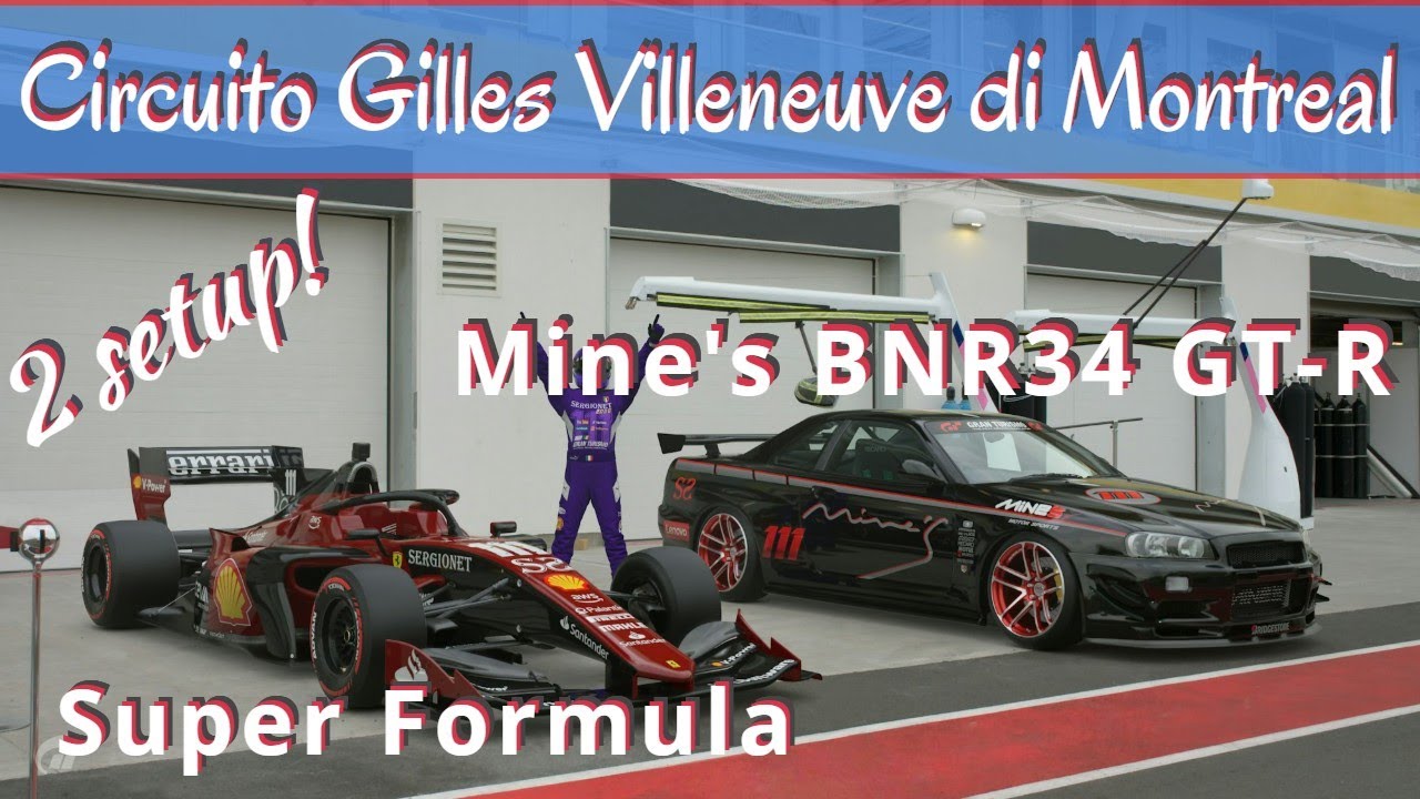 GT7 Tutte le gare del nuovo circuito Gilles Villeneuve [patch 1.66]