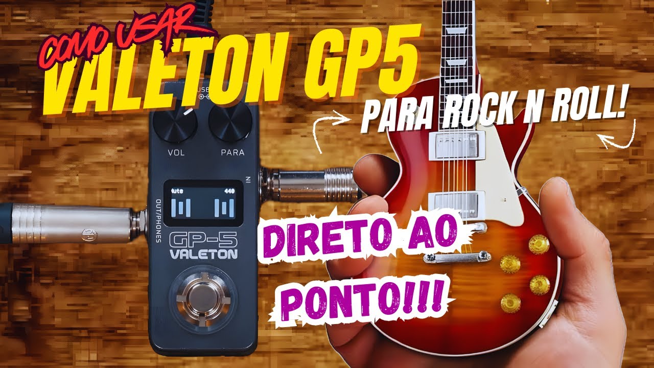 Como usar VALETON GP5 para Rock n Roll | DIRETO AO PONTO