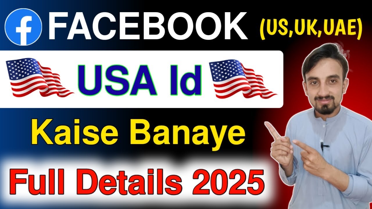 How to create a US Facebook ID | Create a Facebook USA ID