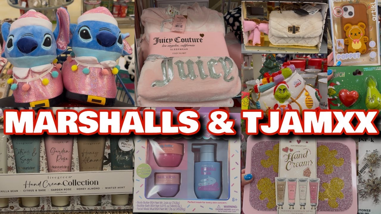 Уютный рождественский шопинг со мной в Marshalls и TJ Maxx 🎁🎄❄️☃️🎅