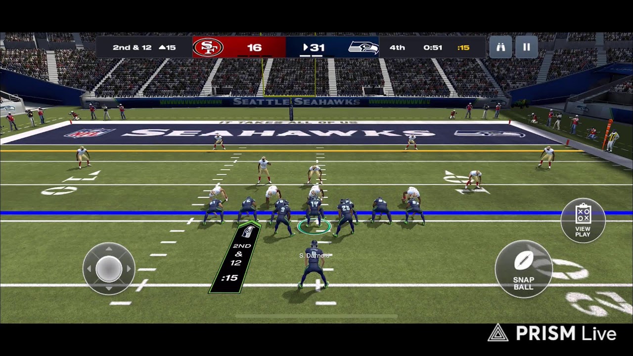 49ers @ Seahawks Week 3 Season 1