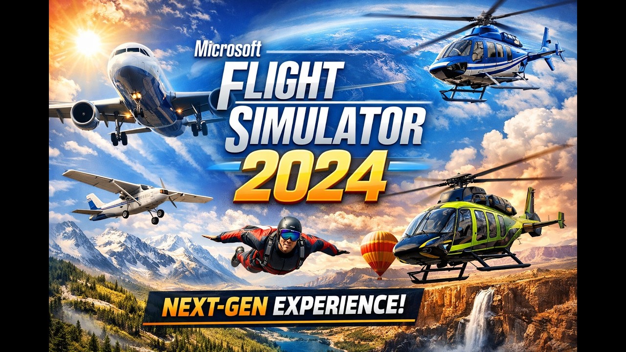 MSFS 2024 START OF MY CAREER AS A PILOT (HOPEFULLY)