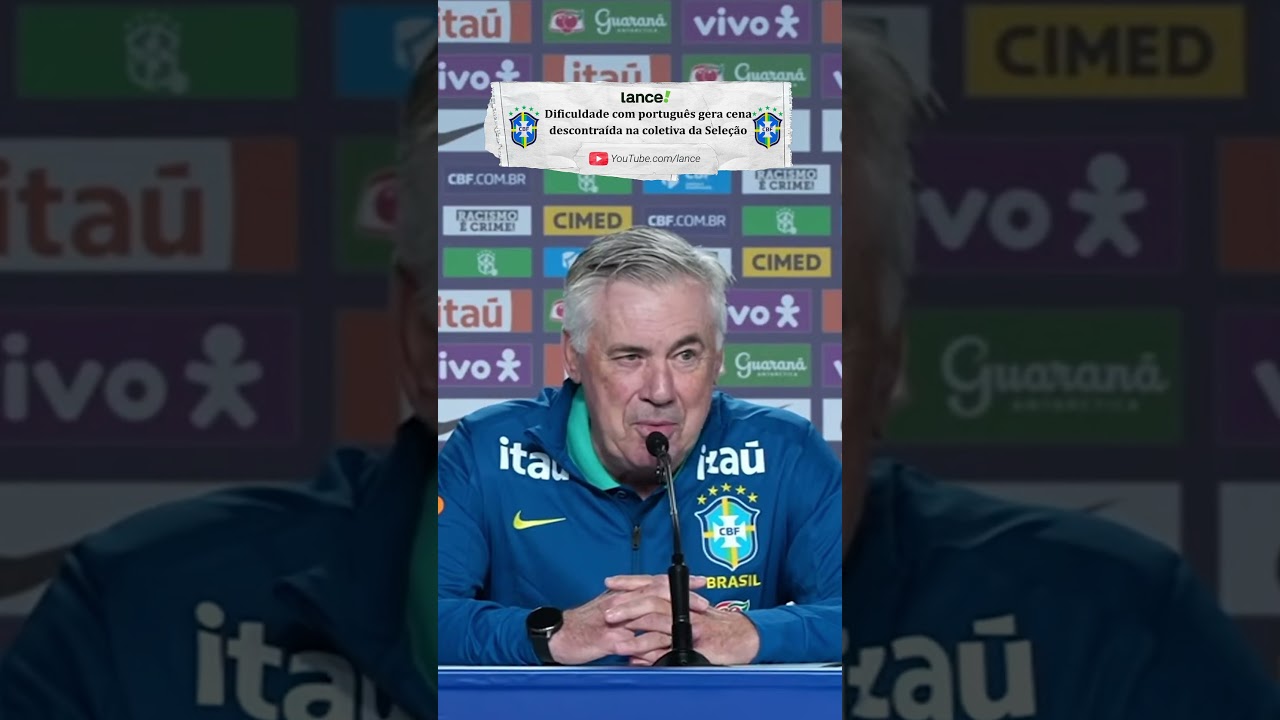 MUITO BOM! Repórter japonesa e Ancelotti protagonizam diálogo inusitado em português