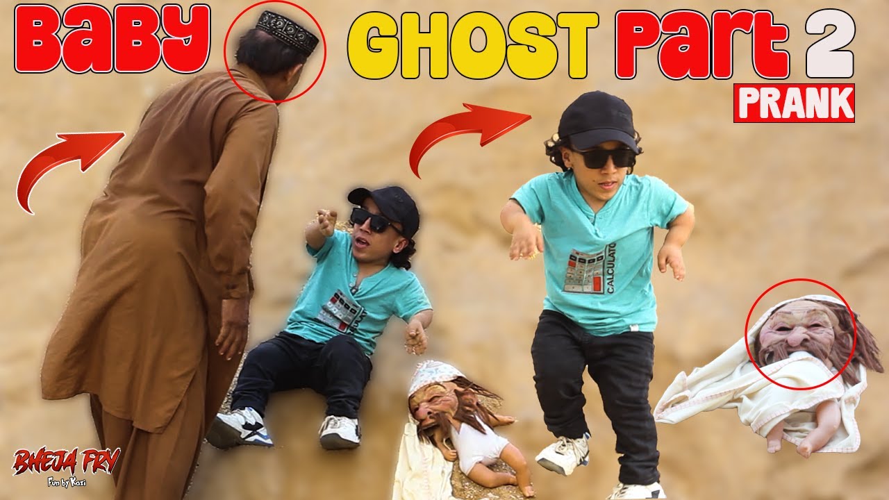 Baby Ghost Prank Pt 2 - Funny Reactions@NewTalentOfficial