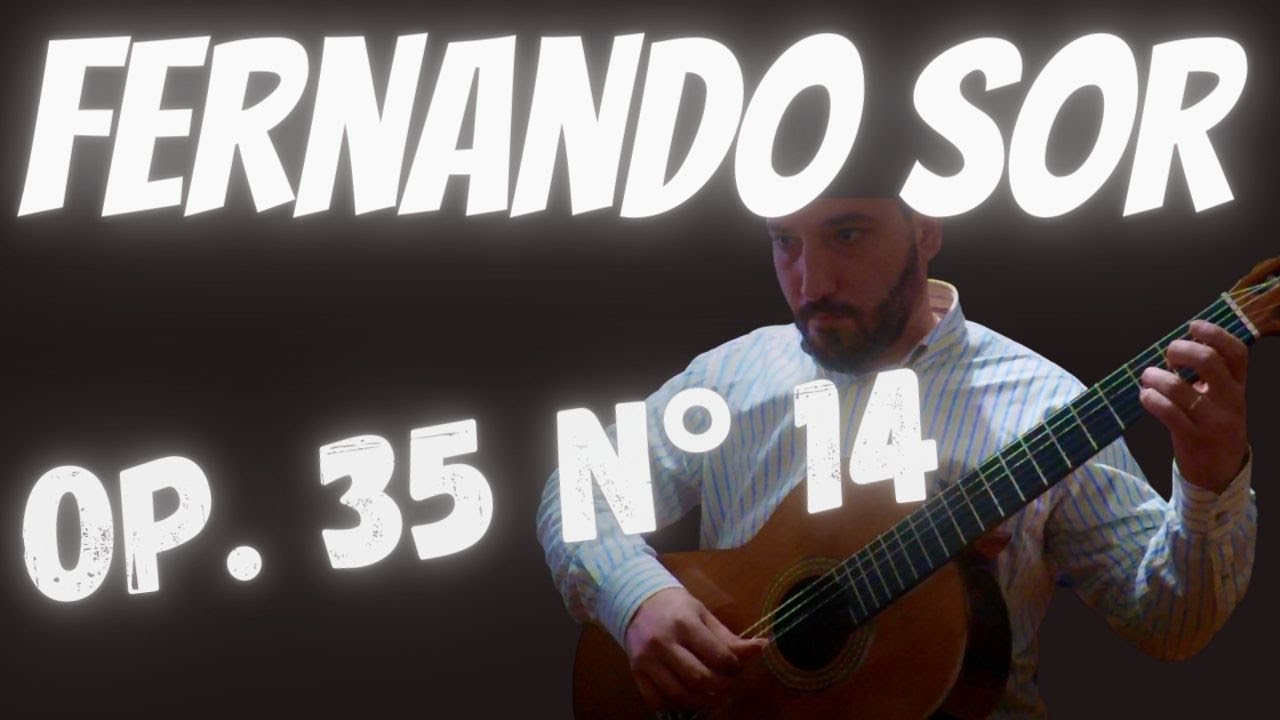 Op. 35 n. 14 Sor - studi per chitarra - Michele Santoro