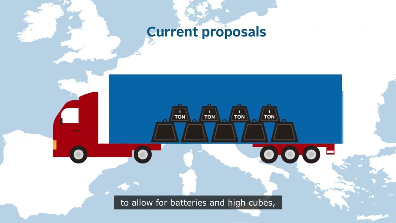 Road Vehicles Weights & Dimensions, a reverse modal shift