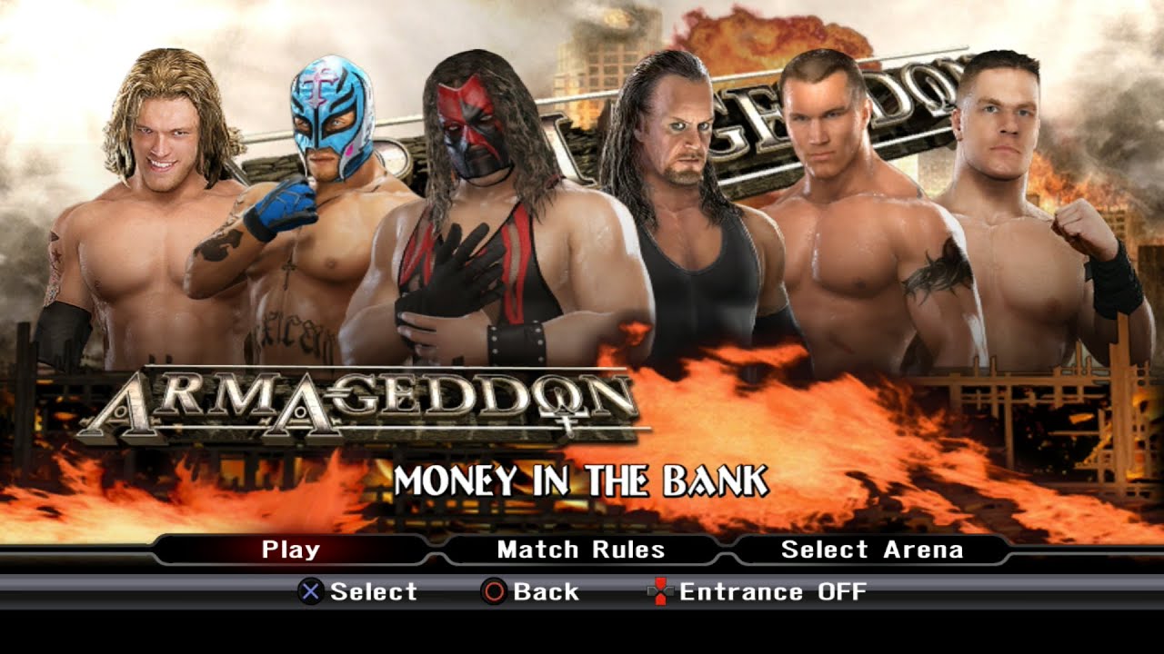 WWE SmackDown vs. Raw 2009 | Money In The Bank Match