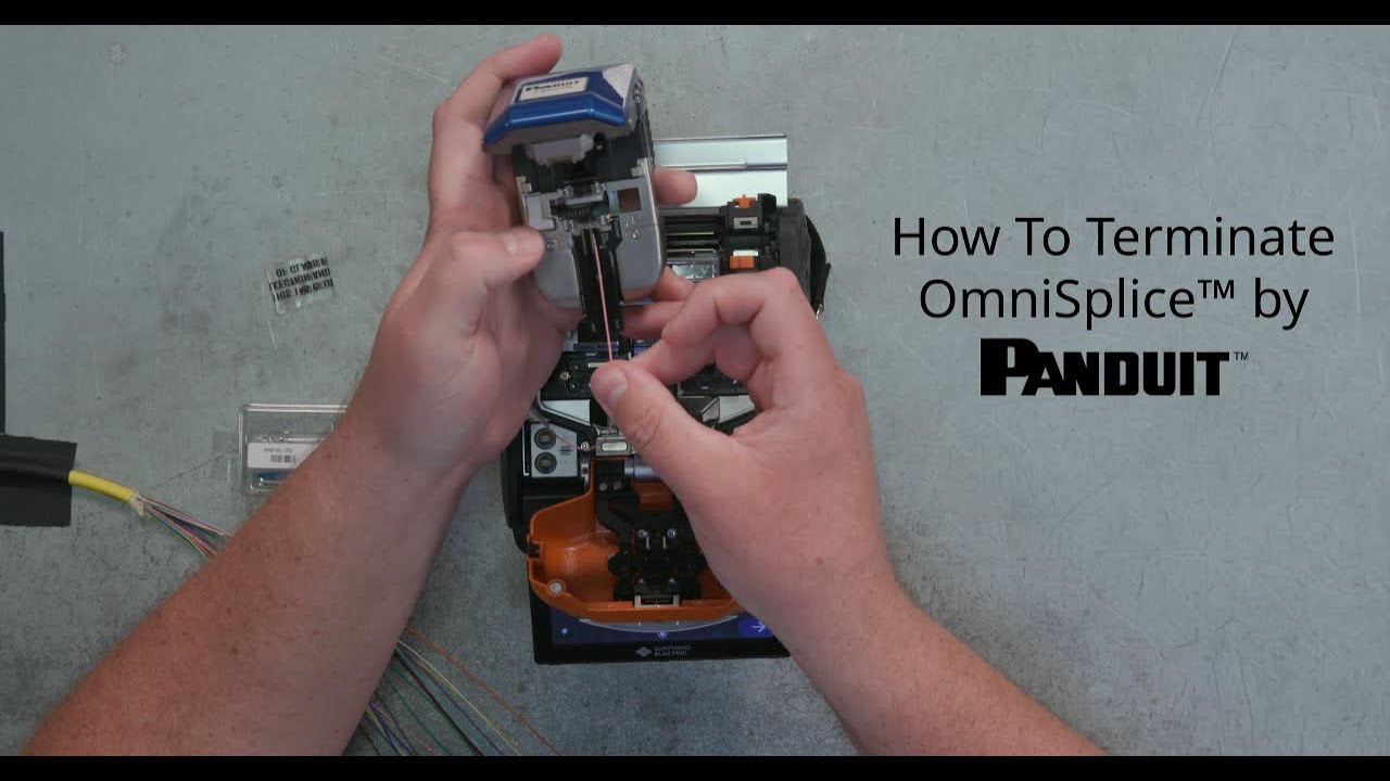 How To Terminate OmniSplice&trade; by Panduit