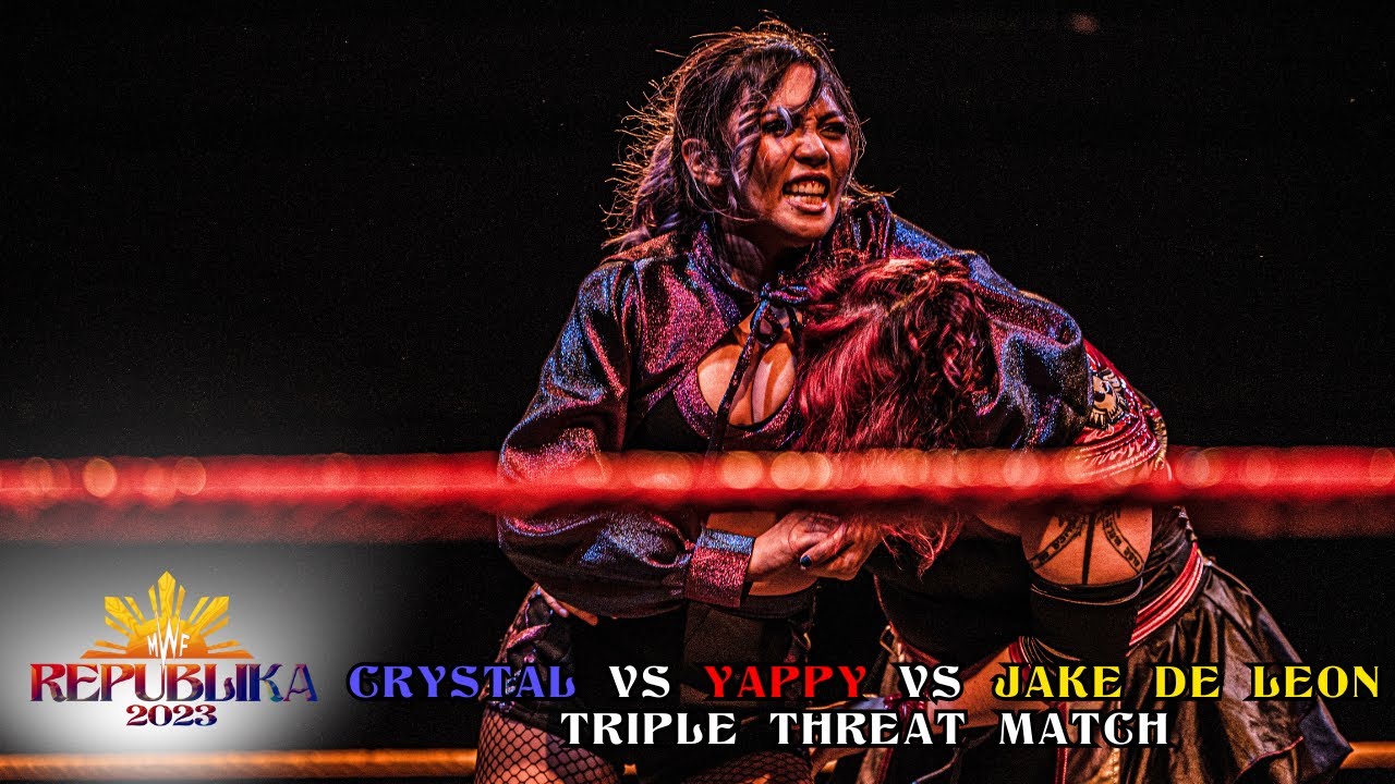 FREE PINOY WRESTLING: Crystal vs. Jake De Leon vs. Yappy (MWF Republika - April 30, 2023)